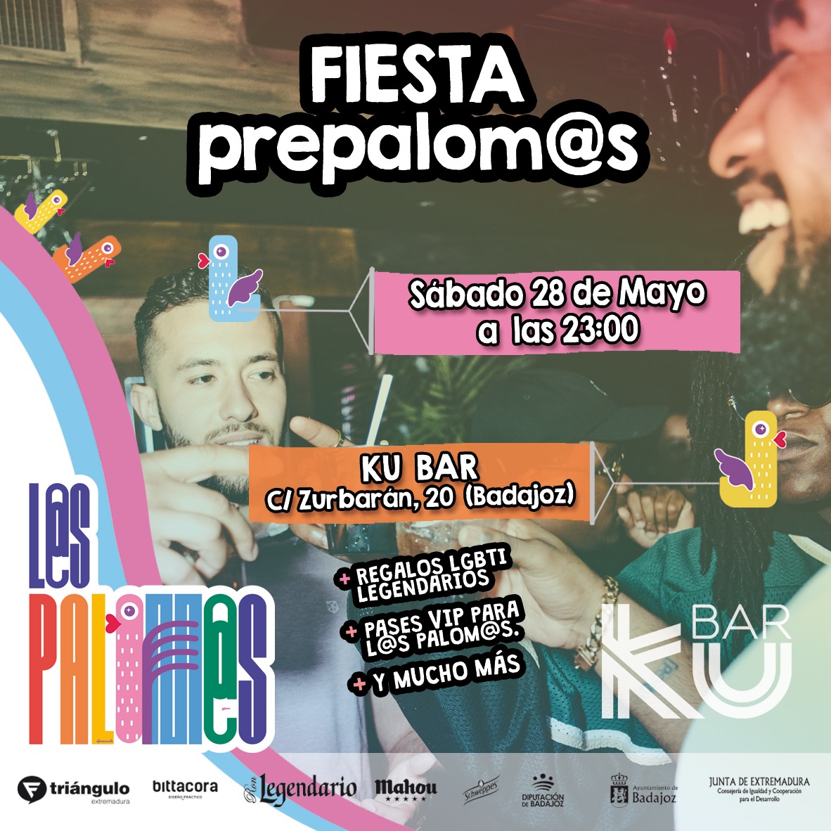 Fiesta Prepalom@s: KU Bar (Badajoz)