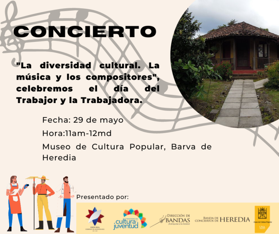Concierto Especial: 'La Diversidad Cultural, la Música y los Compositores' | Banda de Conciertos de Heredia