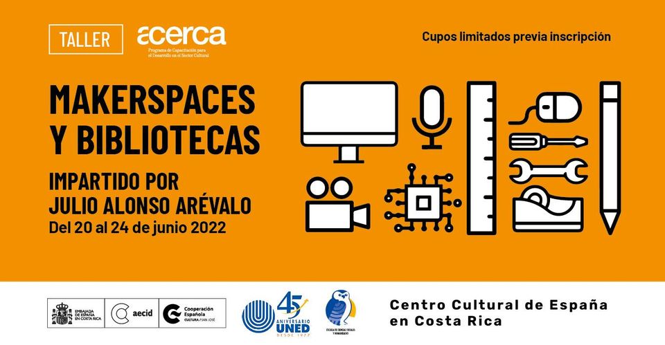 [TALLER] Programa ACERCA | Makerspaces y bibliotecas