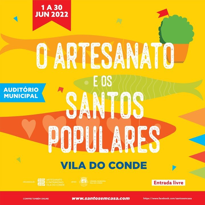 Exposição de Santos Populares no Auditório Municipal de Vila do Conde