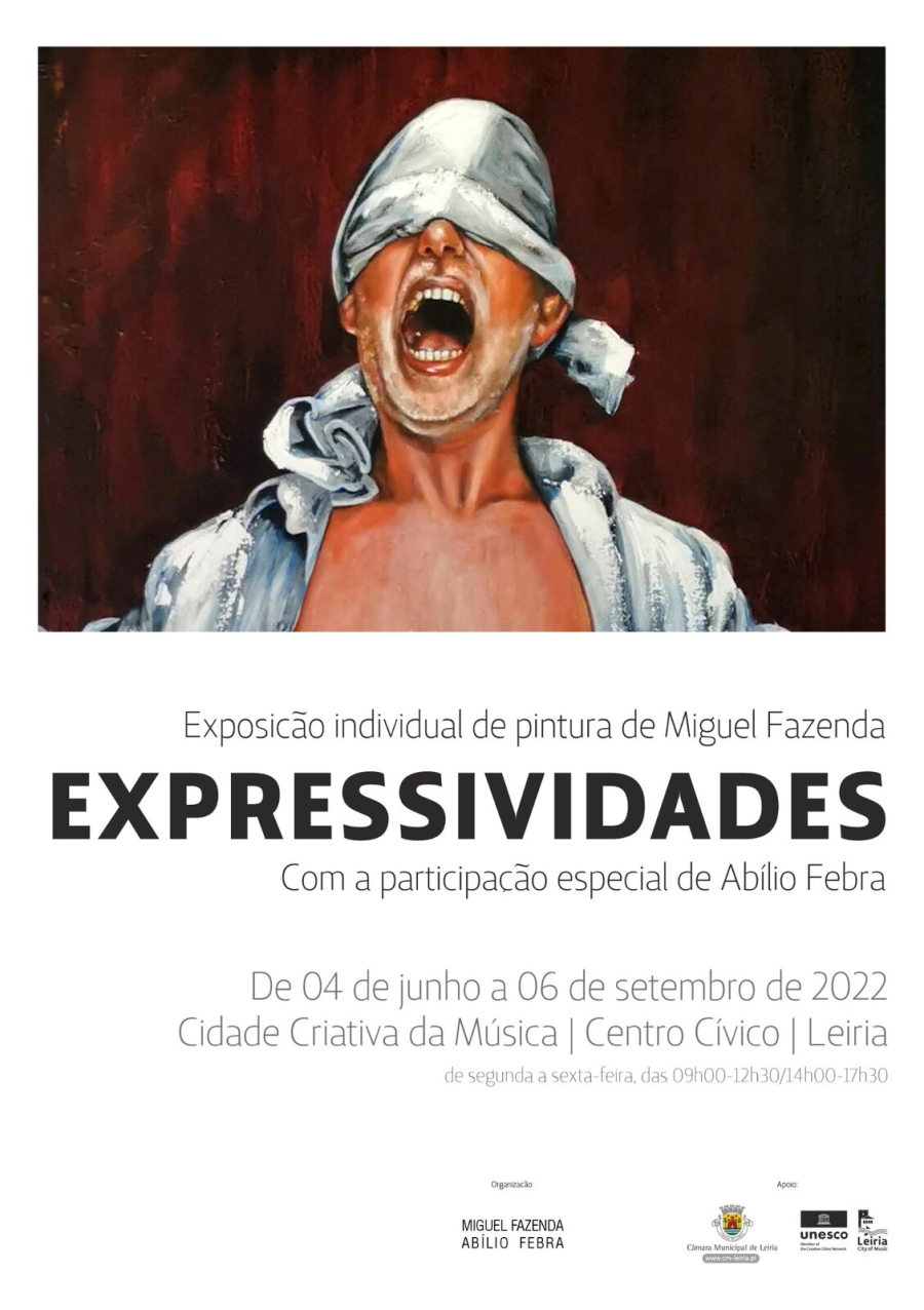 Expressividades: Exposição individual de pintura de Miguel Fazenda