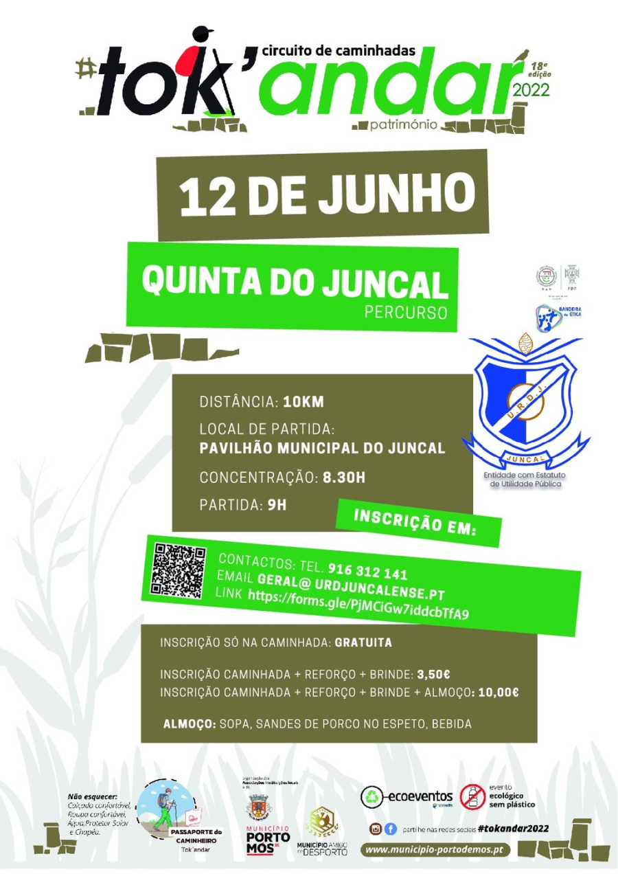 Percurso Quinta do Juncal - Tok'Andar 2022