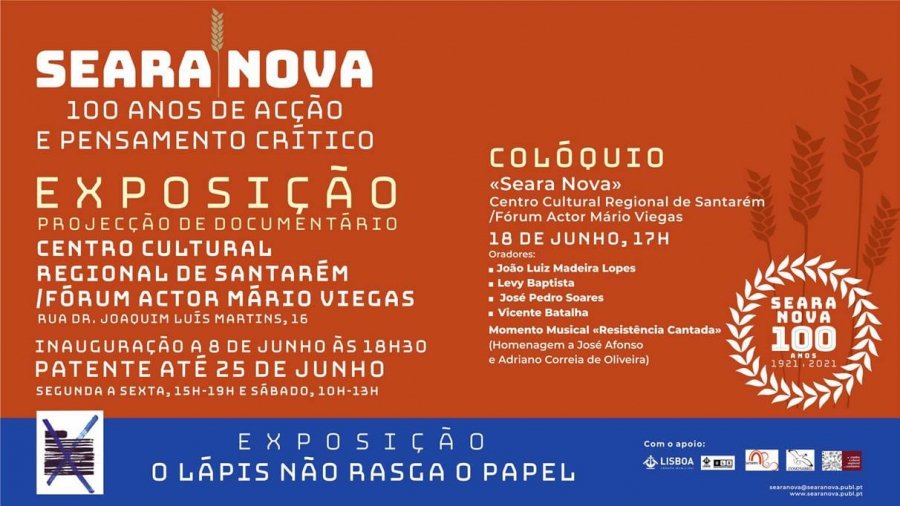 Colóquio “Seara Nova” I Centro Cultural Regional de Santarém