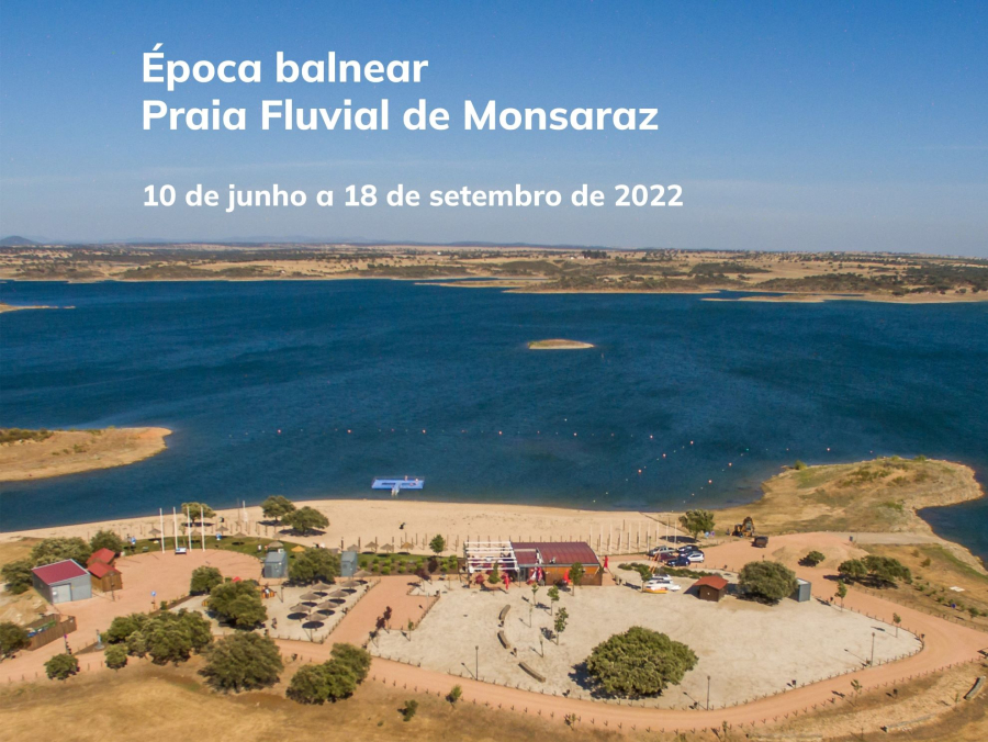 Início da época balnear 2022 da Praia Fluvial de Monsaraz