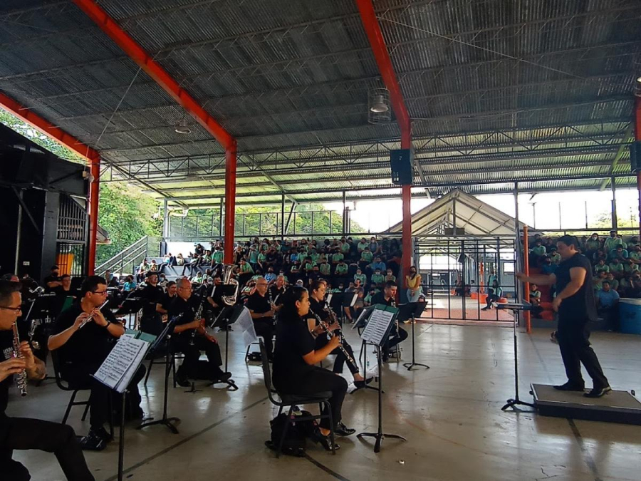 Concierto Educativo: Colegio Técnico Profesional, San Miguel Sto. Domingo | Banda de Conciertos de Heredia