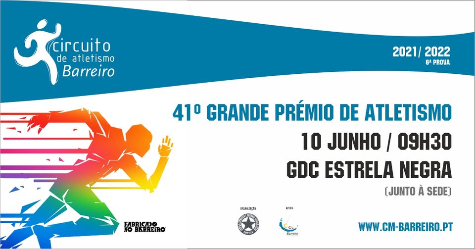 Circuito de Atletismo do Barreiro | 6ª prova | GDC Estrela Negra