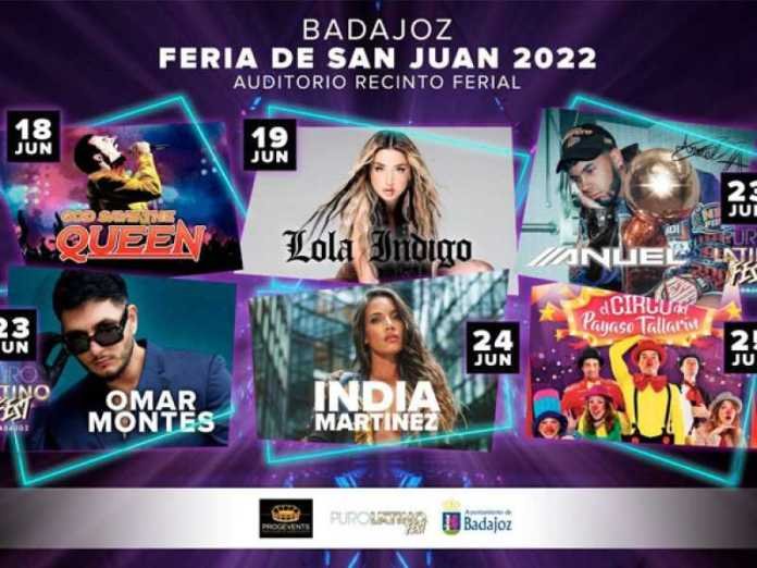 Feria de San Juan 2022: concierto de India Martínez