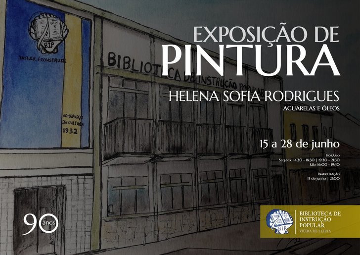 EXPOSIÇÃO DE PINTURA DE HELENA SOFIA RODRIGUES