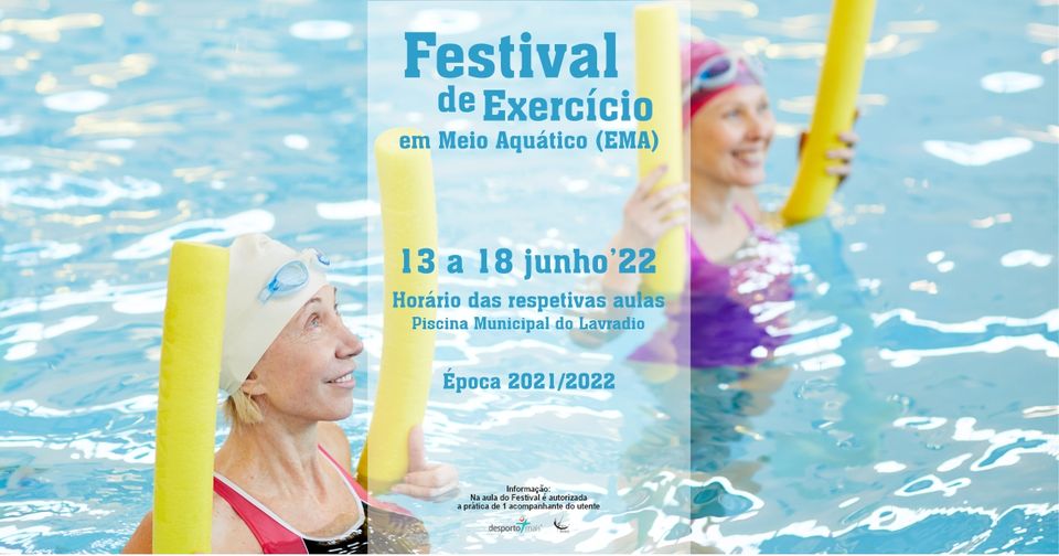 Festival de Exercício em Meio Aquático