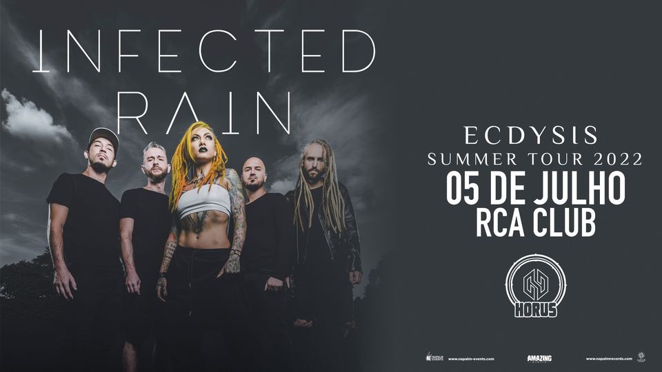Infected Rain – Ecdysis Summer Tour @ Lisbon