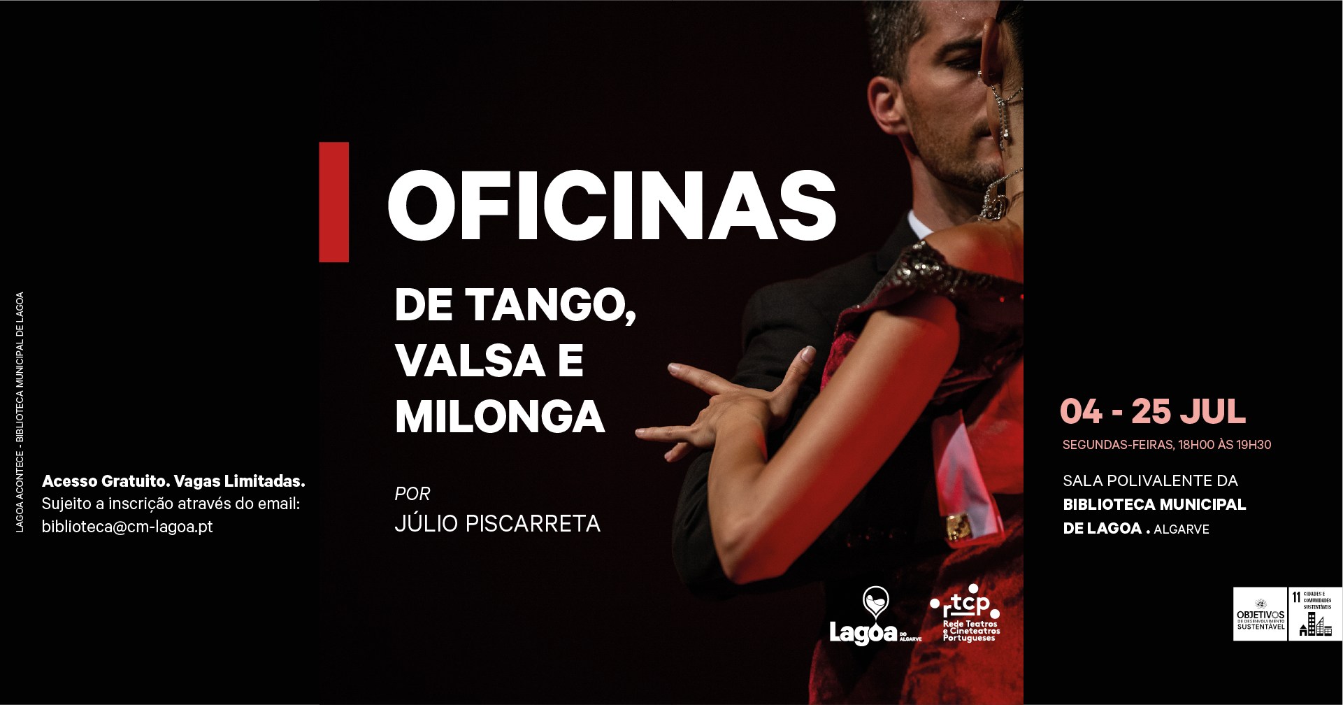 Oficinas | Tango, Valsa e Milonga | Júlio Piscarreta