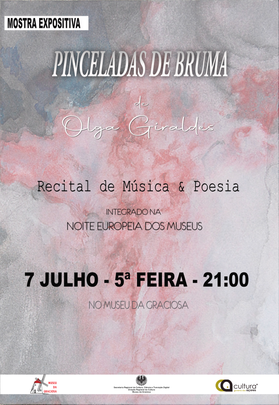 Mostra expositiva de Olga Giraldes e Recital de Música e Poesia