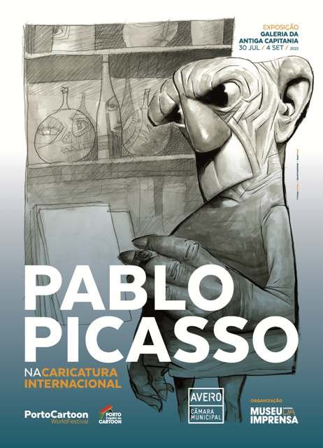 Pablo Picasso na Caricatura Internacional