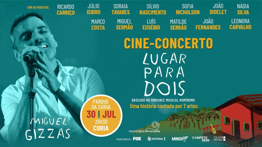 Concertos no Parque - Miguel Gizzas - Cine-Concerto