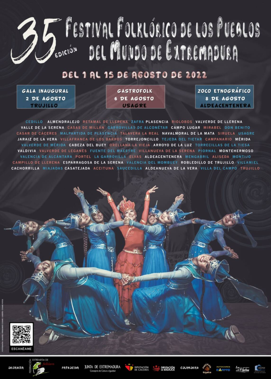 Festival Folclórico Internacional de los Pueblos del Mundo de Extremadura 2022