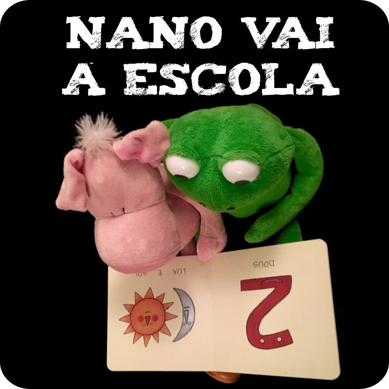 Nano vai á escola