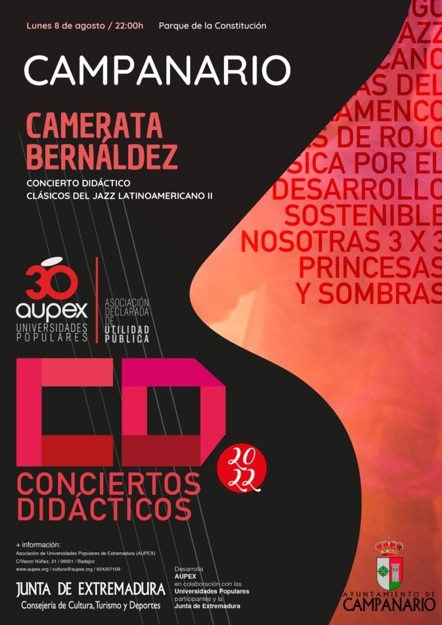 Concierto Didáctico: Camerata Bernáldez: Clásicos del Jazz Latinoamericano II