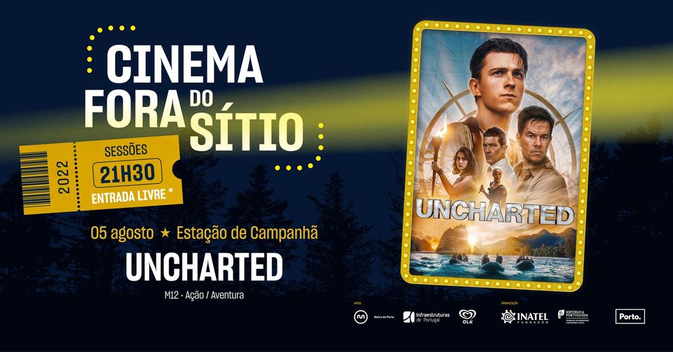 Cinema Fora do Sítio #3 - 'Uncharted'