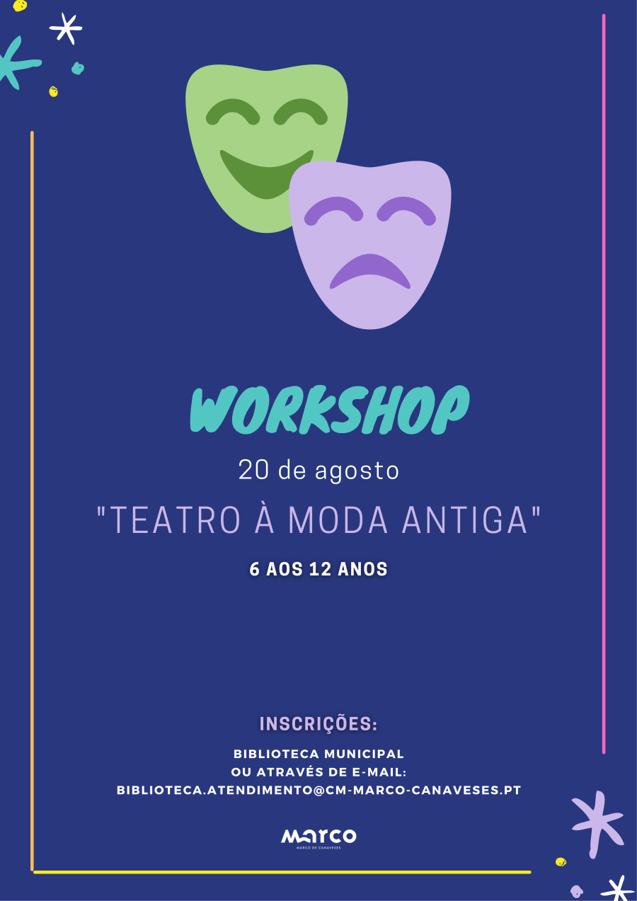 Workshop “Teatro à moda antiga”
