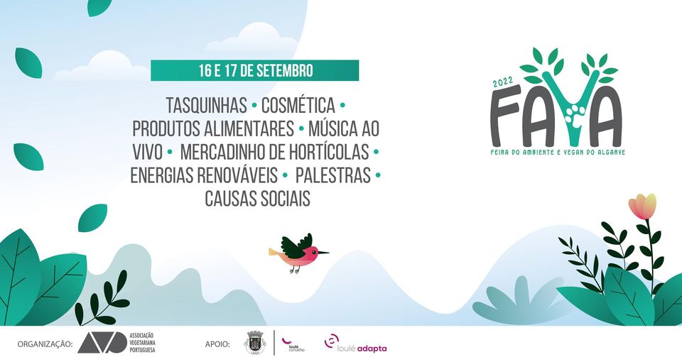 FAVA 2022 - Feira do Ambiente e Vegan do Algarve