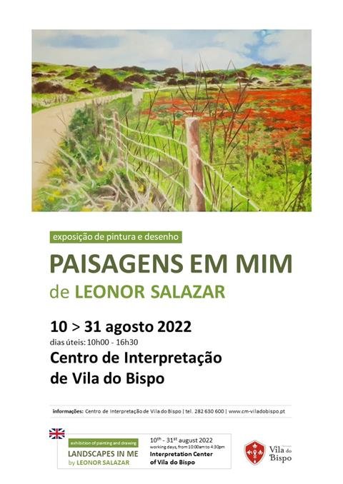 Exposição - PAISAGENS EM MIM - de Leonor Salazar
