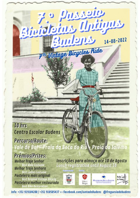 7º Passeio de Bicicletas Antigas de Budens