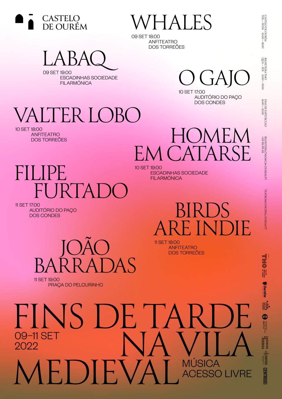 FINS DE TARDE NO CASTELO -  BIRDS ARE INDIE