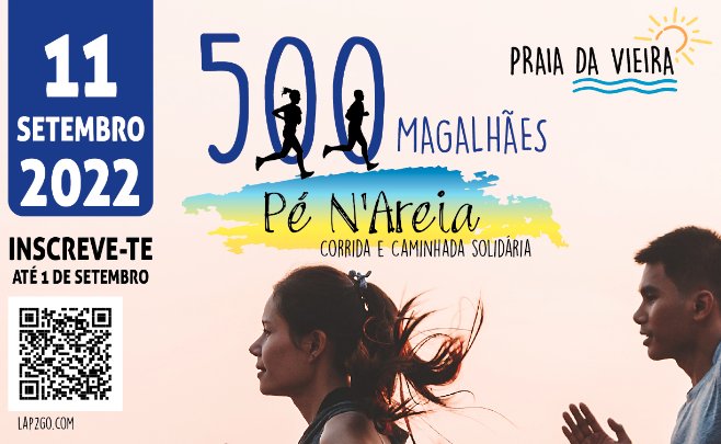 Corrida e Caminhada 500 Magalhães com Pé N’Areia