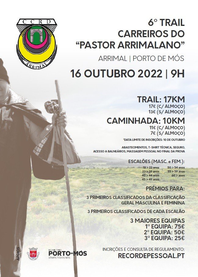 6º Trail Carreiros do Pastor Arrimalano