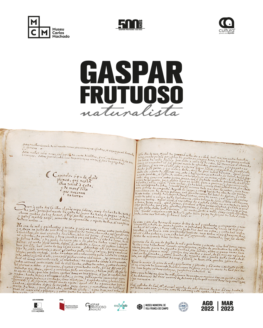 Exposição temporária Gaspar Frutuoso, Naturalista
