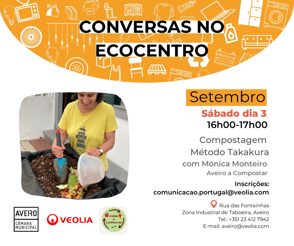 À Conversa. Compostagem. Método Takakura