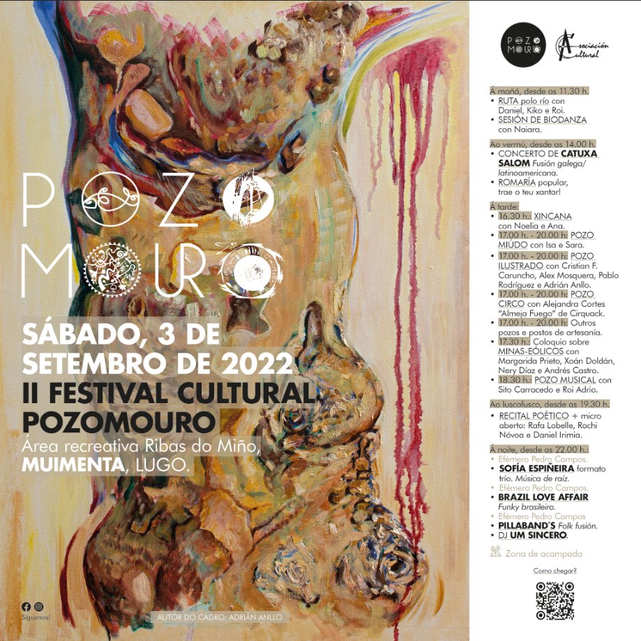 II Festival Pozomouro | Área Recreativa Ribas do Miño (Muimenta)