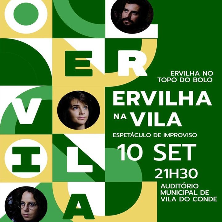 Espetáculo de improviso 'Ervilha na Vila'
