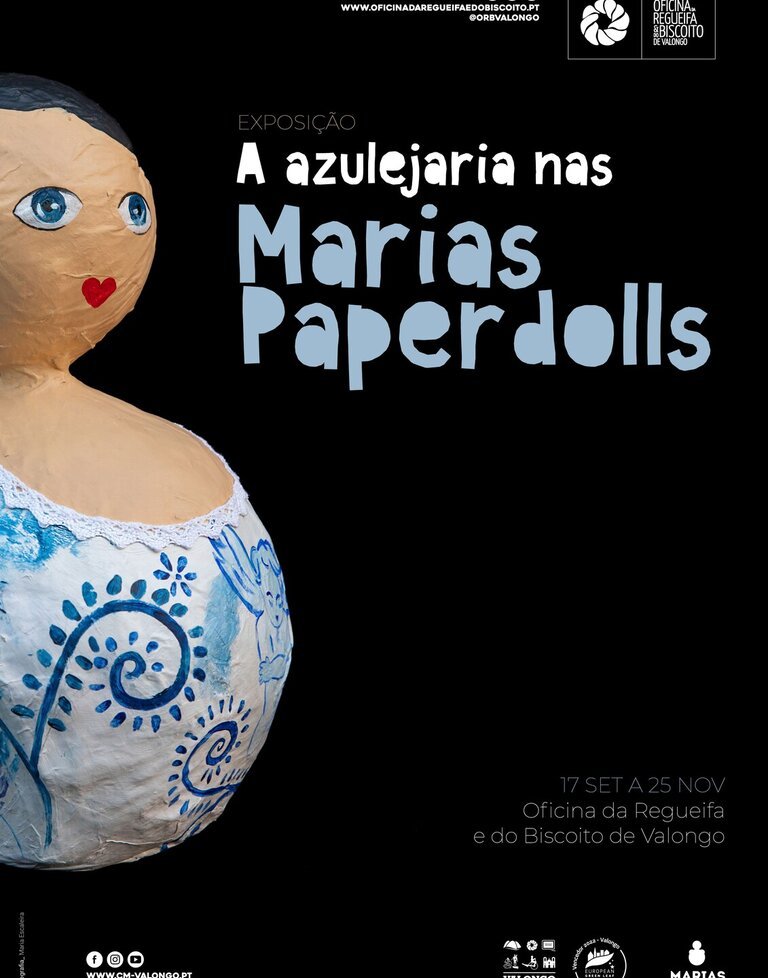 Exposição 'A Azulejaria nas Marias Paperdolls'