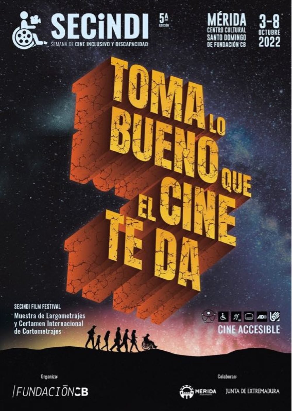 SECINDI 2022: Semana de Cine Inclusivo y Discapacidad