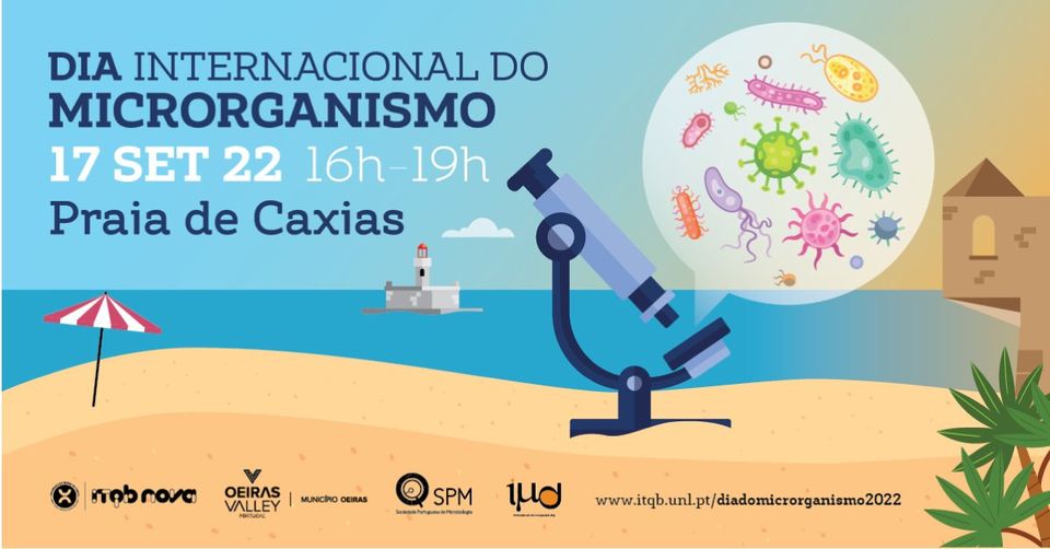 Dia Internacional do Microrganismo 2022 - Ciência na Rua