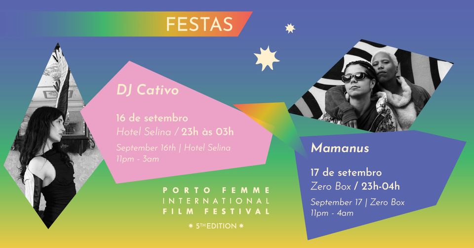 FESTAS: DJ Cativo & Mamanus