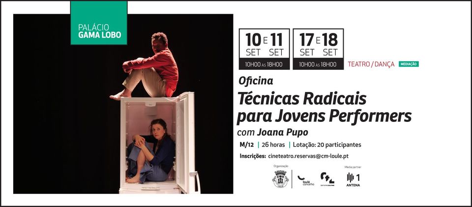 Técnicas Radicais para Jovens Performers, com Joana Pupo