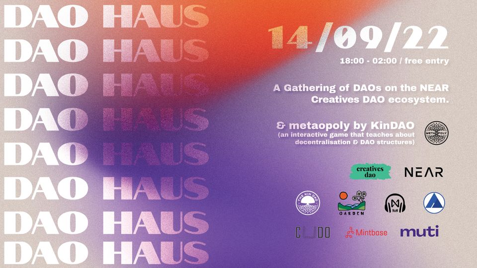 DAO HAUS | NEARCON side event