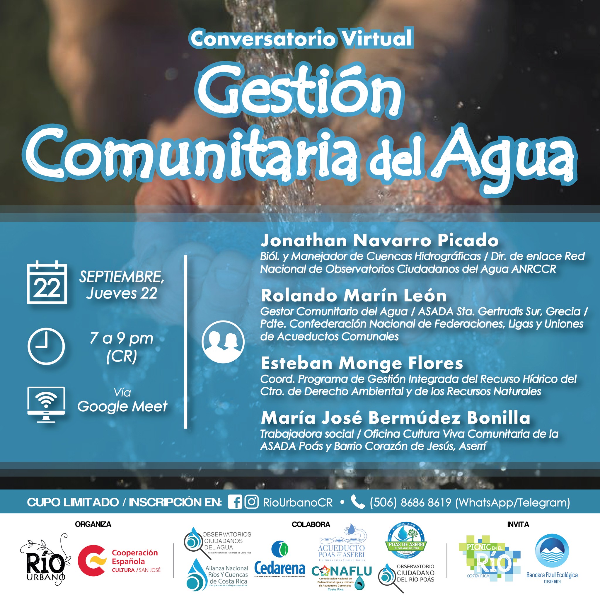 Conversatorio "Gestión Comunitaria del Agua"