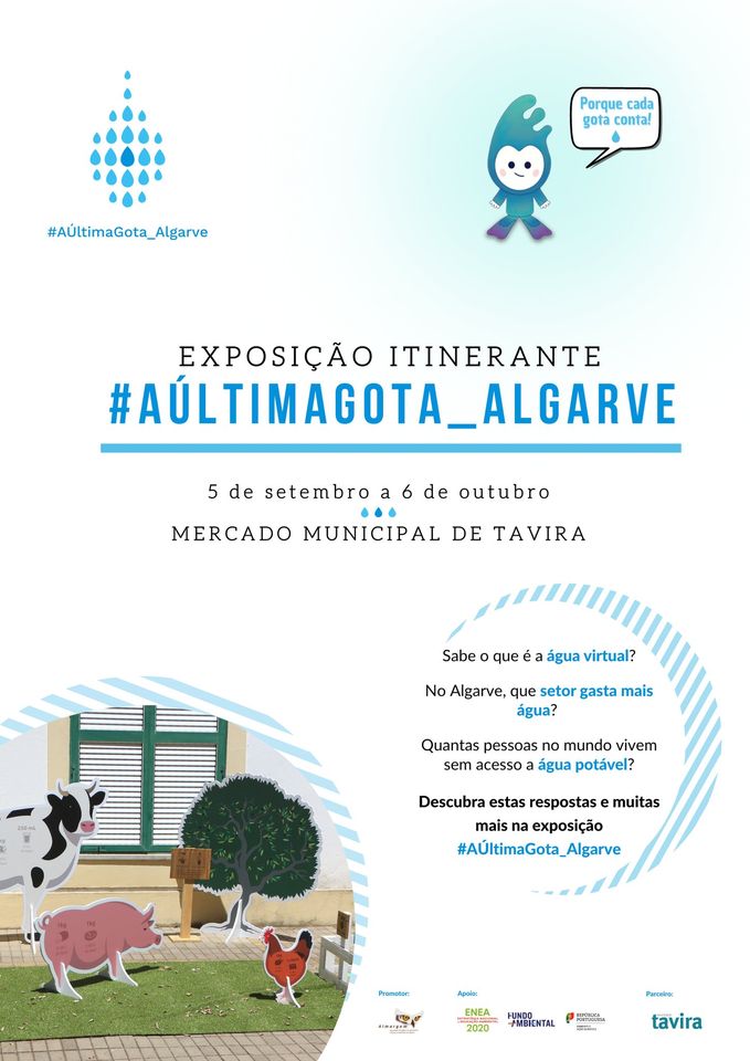 Exposição itinerante '#AÚltimaGota_Algarve'