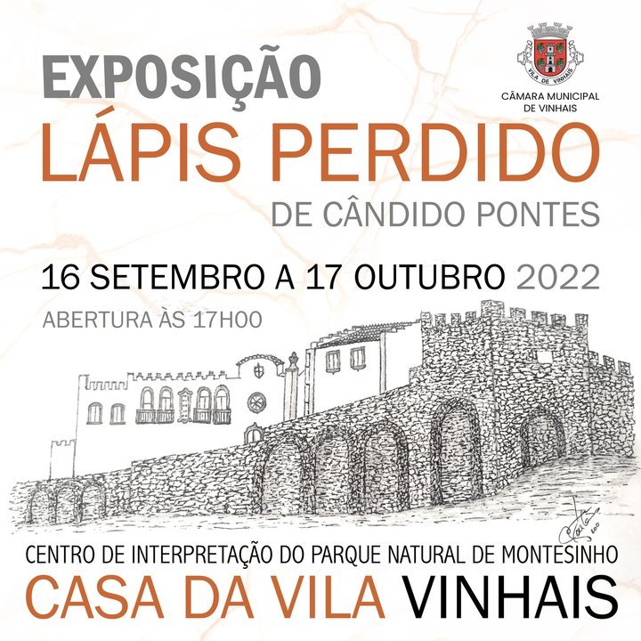 Exposição 'Lápis Perdido', de Cândido Pontes