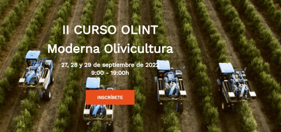  II Curso de Moderna Olivicultura. OLINT-Universidad de Córdoba. 27 al 29 de septiembre de 2022