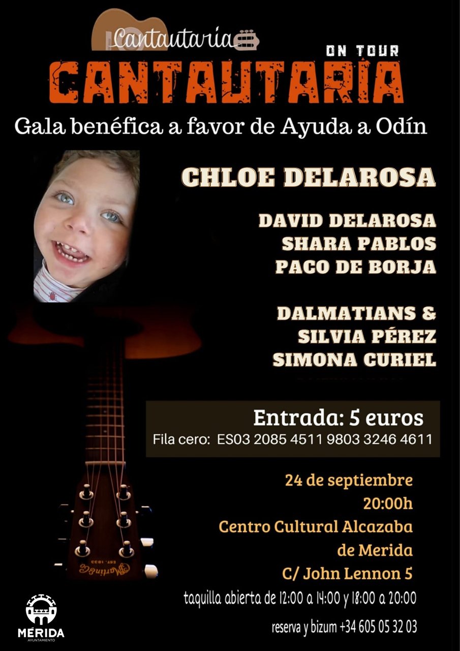 ‘Cantautaria on Tour’ Gala benéfica a favor de Ayuda a Odín