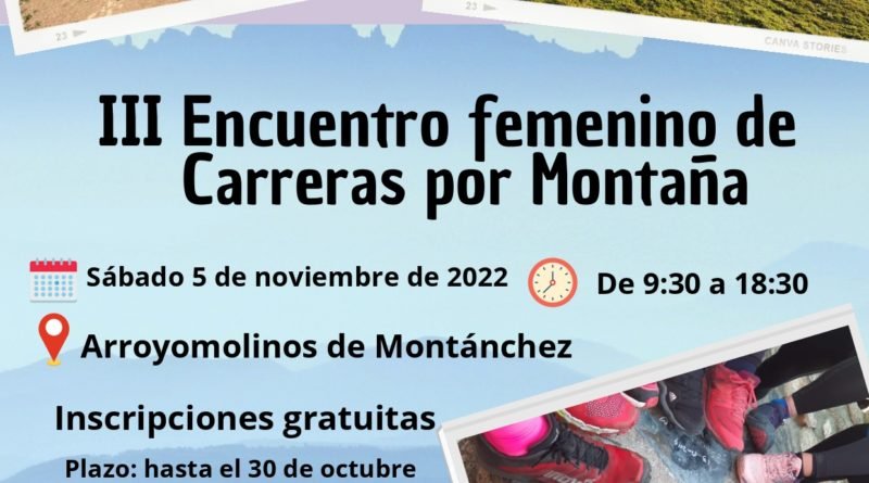 III Encuentro Femenino de Carreras por Montaña