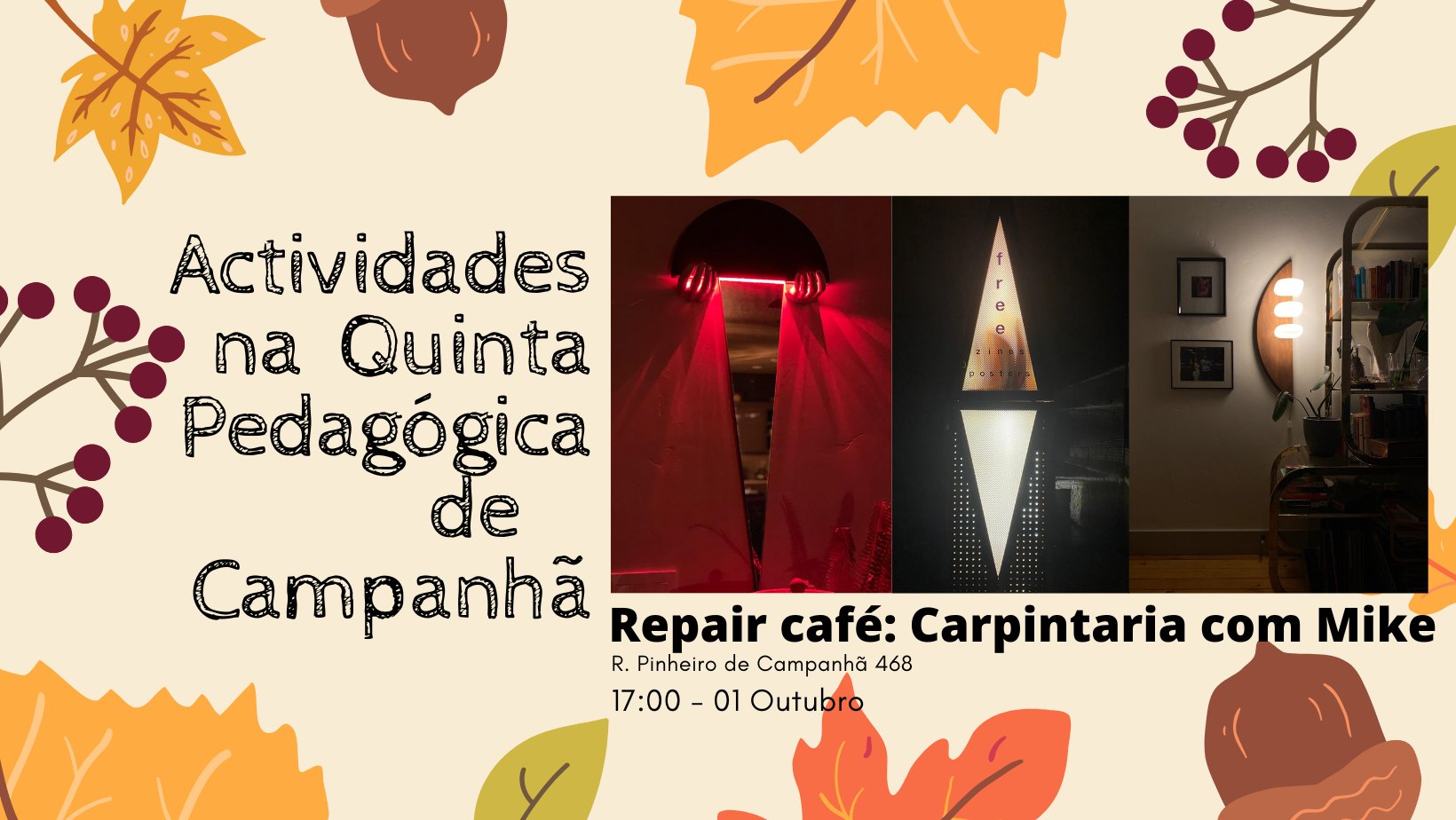 Repair Café: Carpintaria com Mike