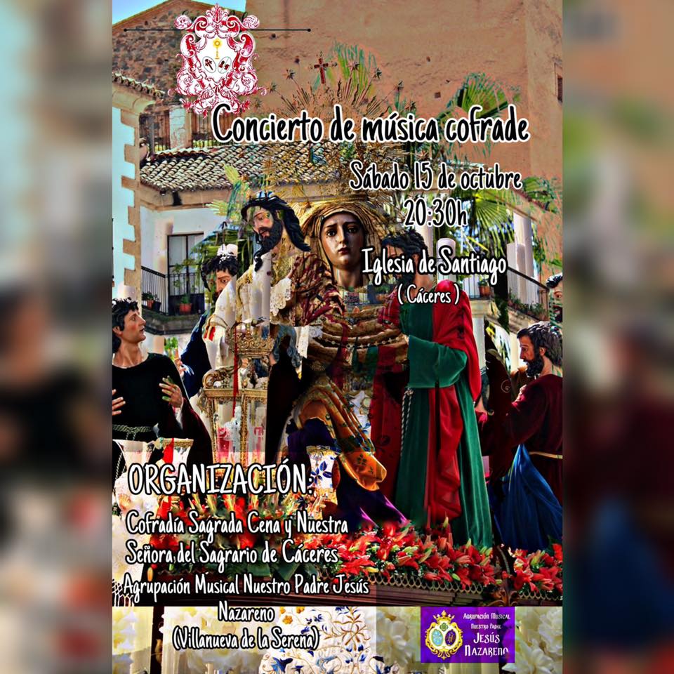 Concierto de música cofrade Cáceres