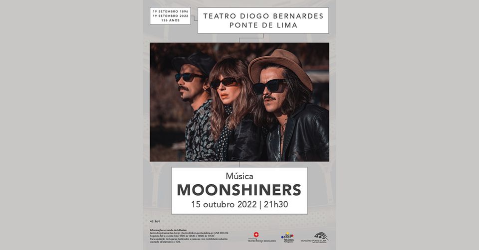 Moonshiners | Teatro Diogo Bernardes - Ponte de Lima