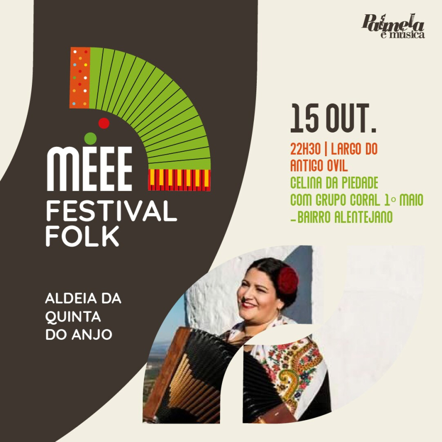 CELINA DA PIEDADE COM GRUPO CORAL 1º DE MAIO - Méee Festival Folk