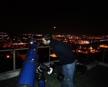 Noite de observação astronómica no Moinho do Penedo